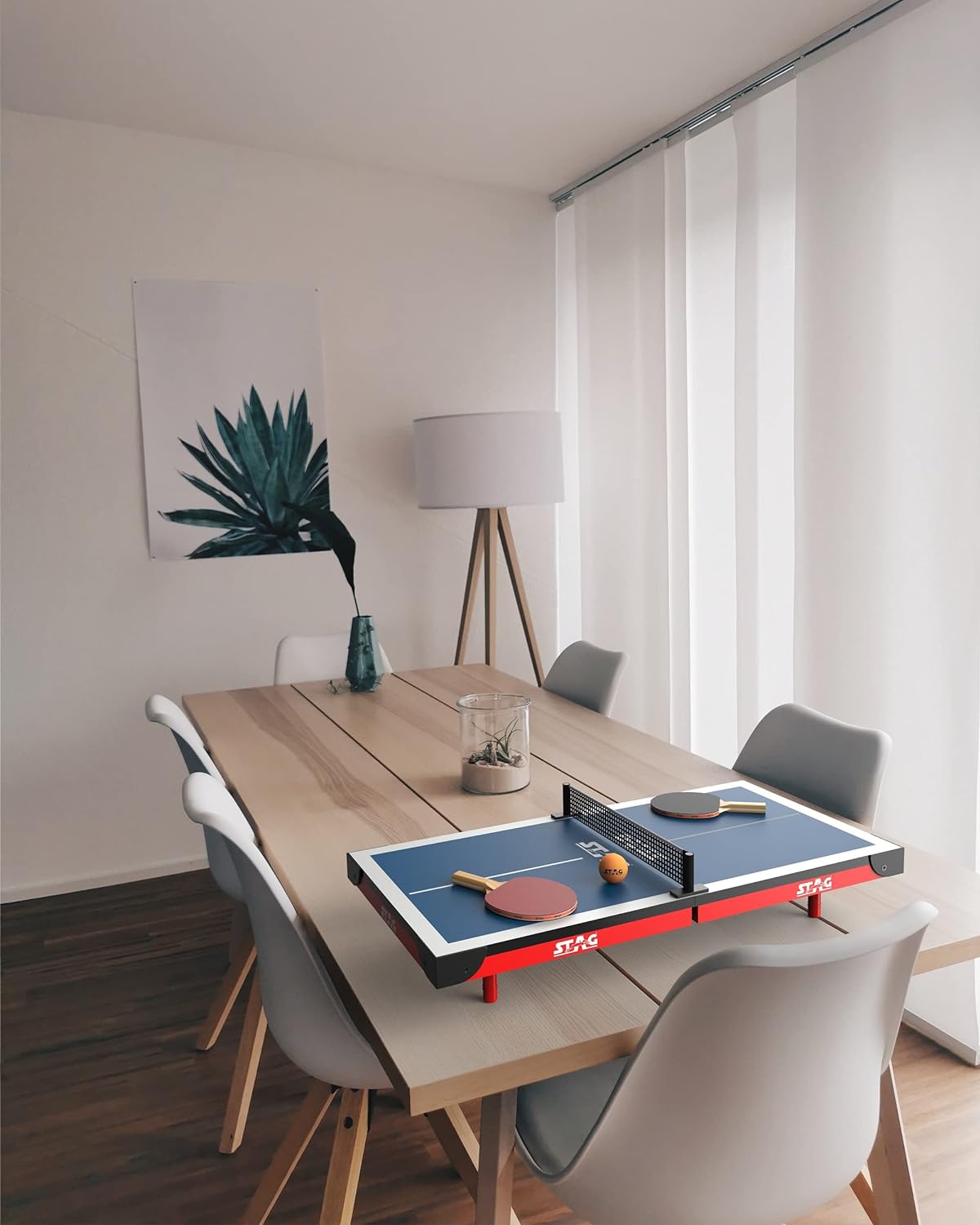 STAG GLOBAL Super Mini Table Tennis Set – Compact & Portable Fun Anywhere, Anytime - Image 2