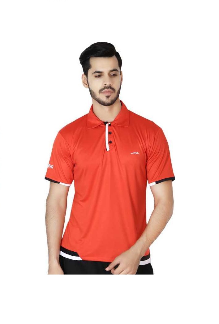 STAG GLOBAL Rapid Men's Solid Athletic fit Polo T-Shirt | Solid Sportswear for Active & Casual Use - Image 2