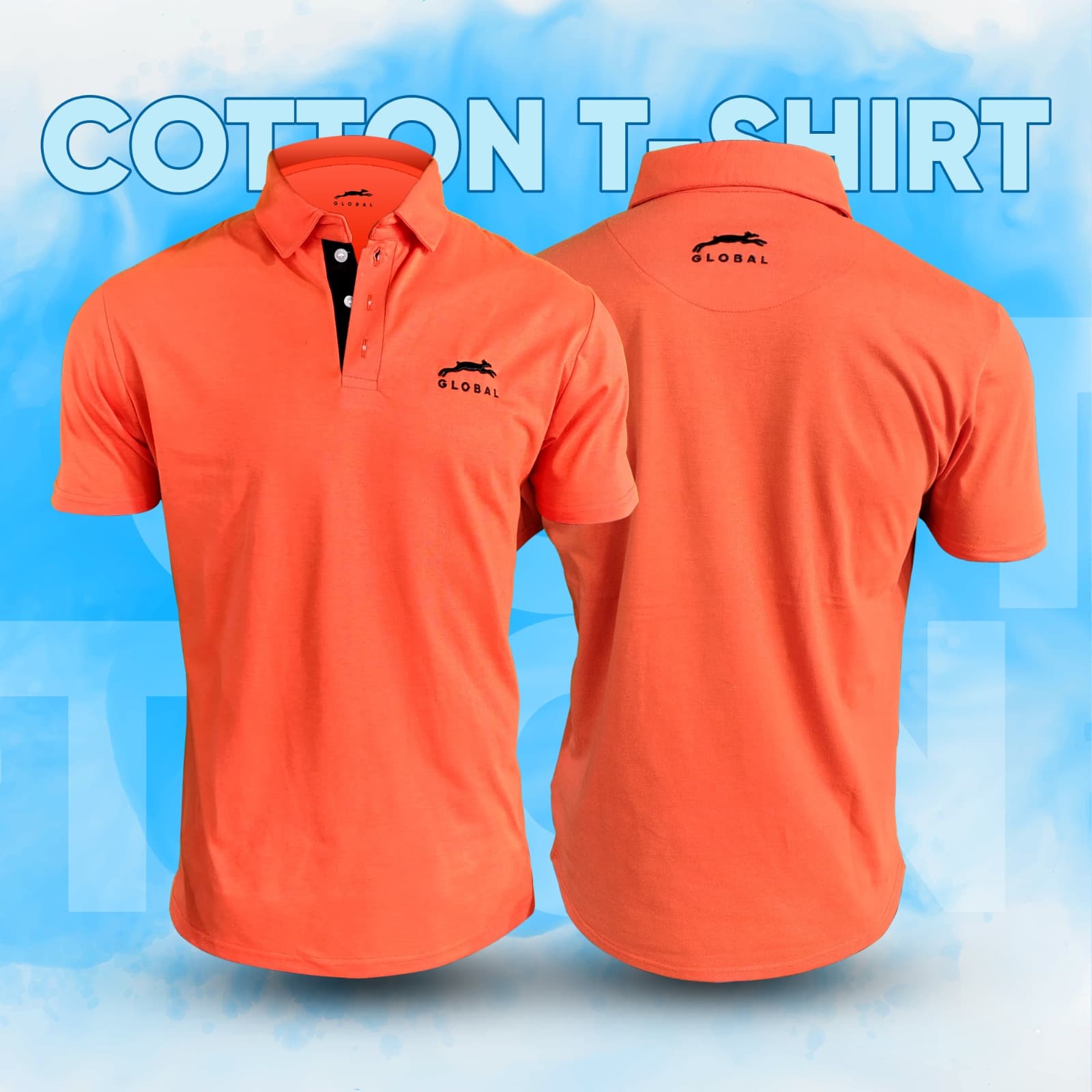 STAG GLOBAL Cotton Classic Men's T-Shirt | Lightweight & Breathable | Classic Fit for Active & Casual Wear - Image 2