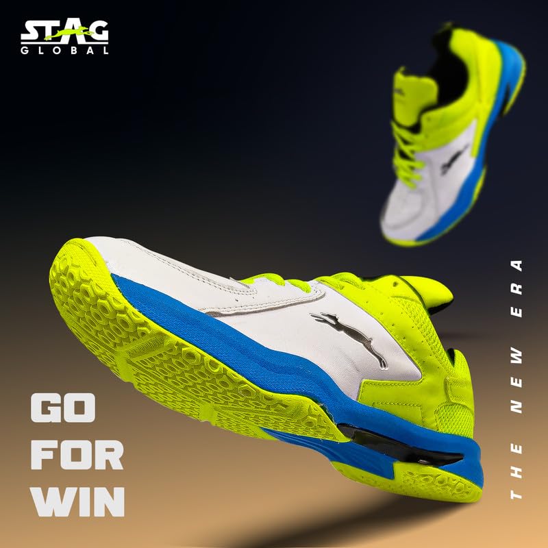 STAG GLOBAL On Court Series: Master The Table with Pro Table Tennis Shoes - Embrace Agility and Durability - Image 1