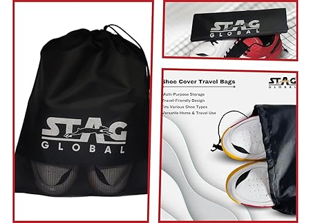 STAG GLOBAL Pack of 5 Shoe Cover | Travel Bags | Ultimate Protection | Organization for Your Footwear - Image 2