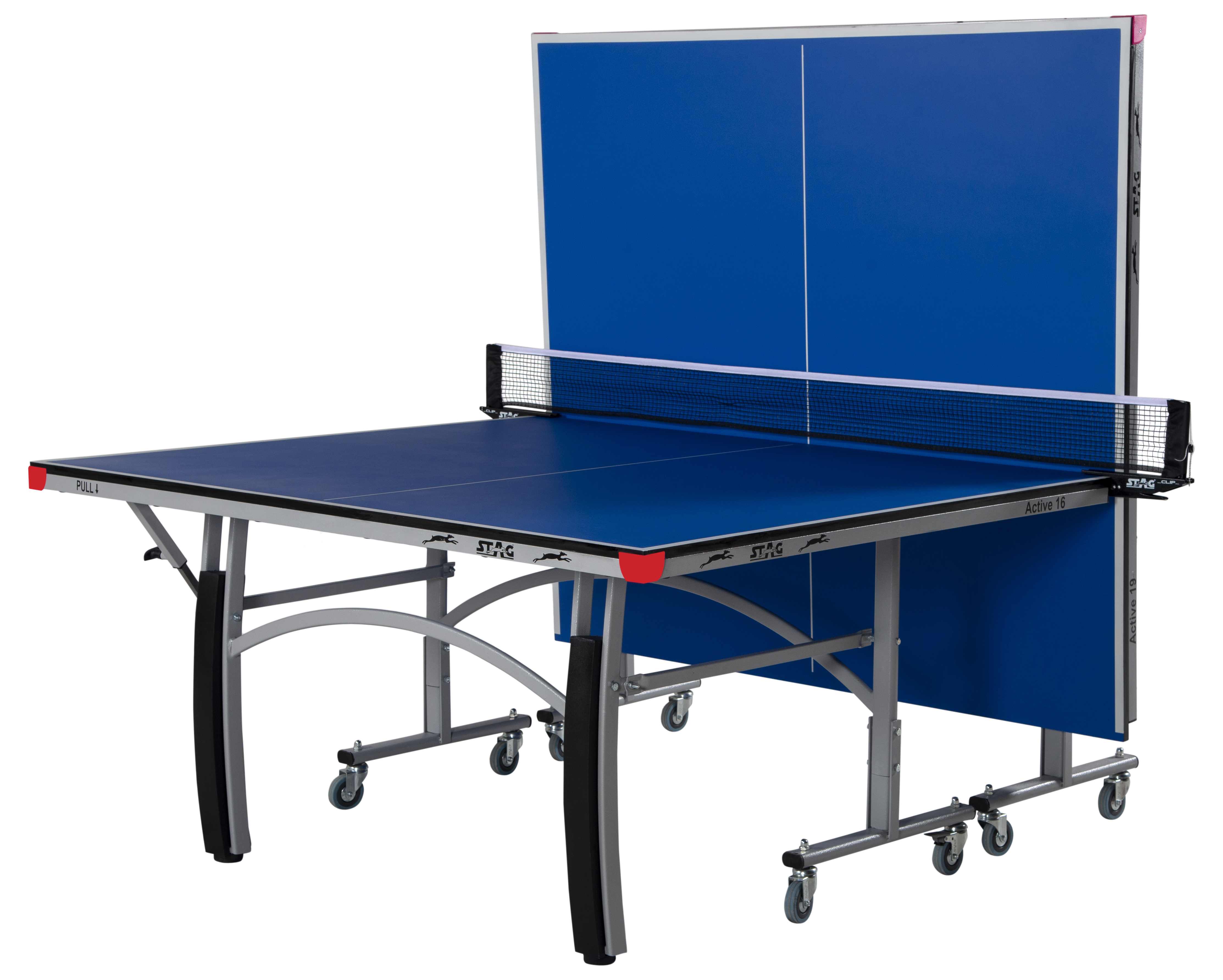 STAG GLOBAL Active 16 Table Tennis Table (2025 Model) With 2 Racket, 6 Balls, Clamp Net, 1 Cover - Image 2